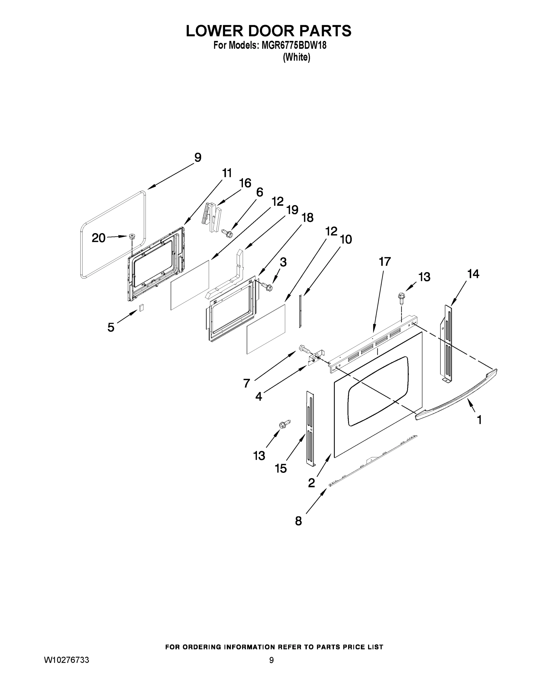 06 - LOWER DOOR PARTS