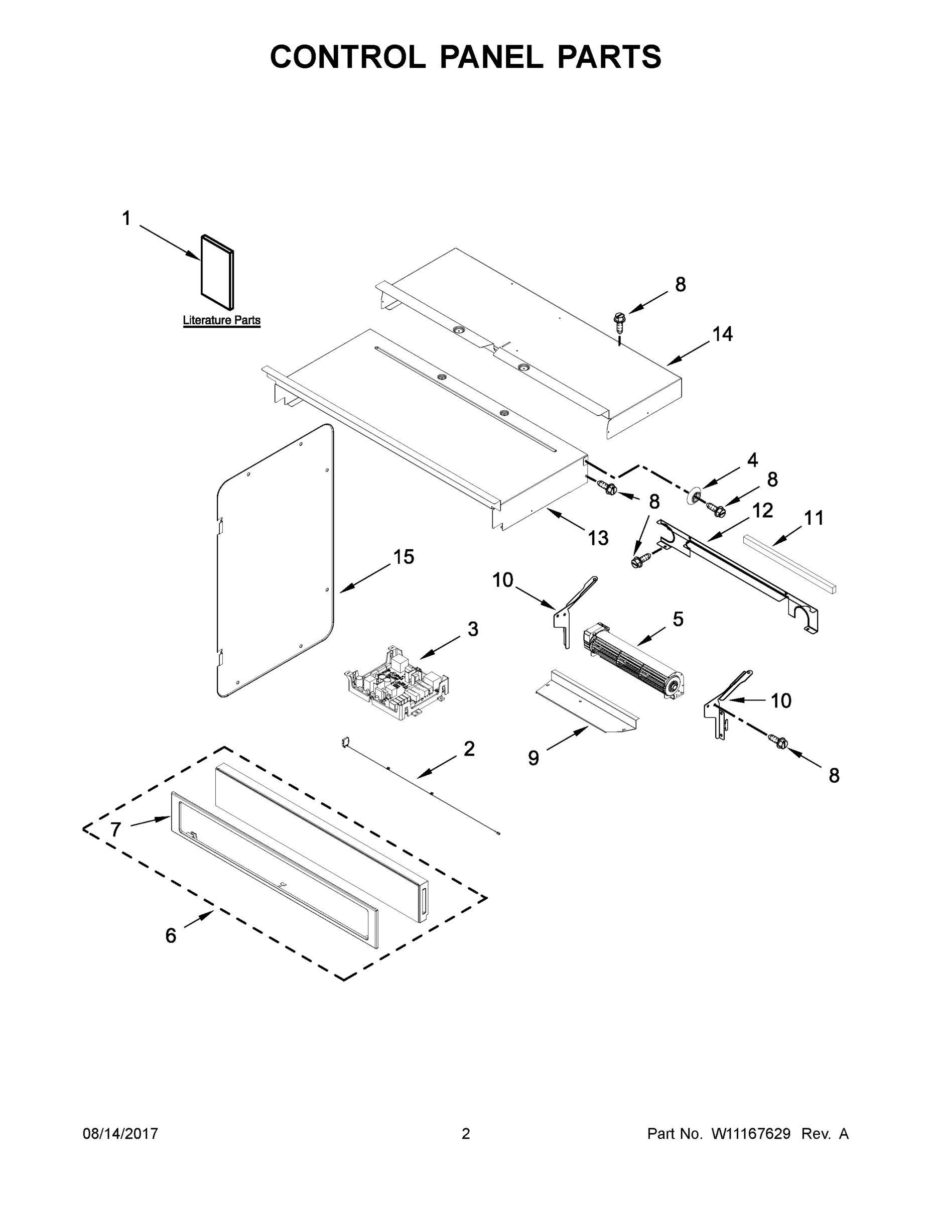 02 - CONTROL PANEL PARTS