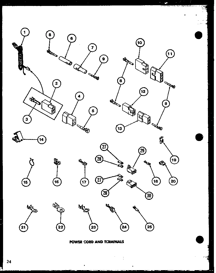 07 - POWER CORD AND TERMINALS