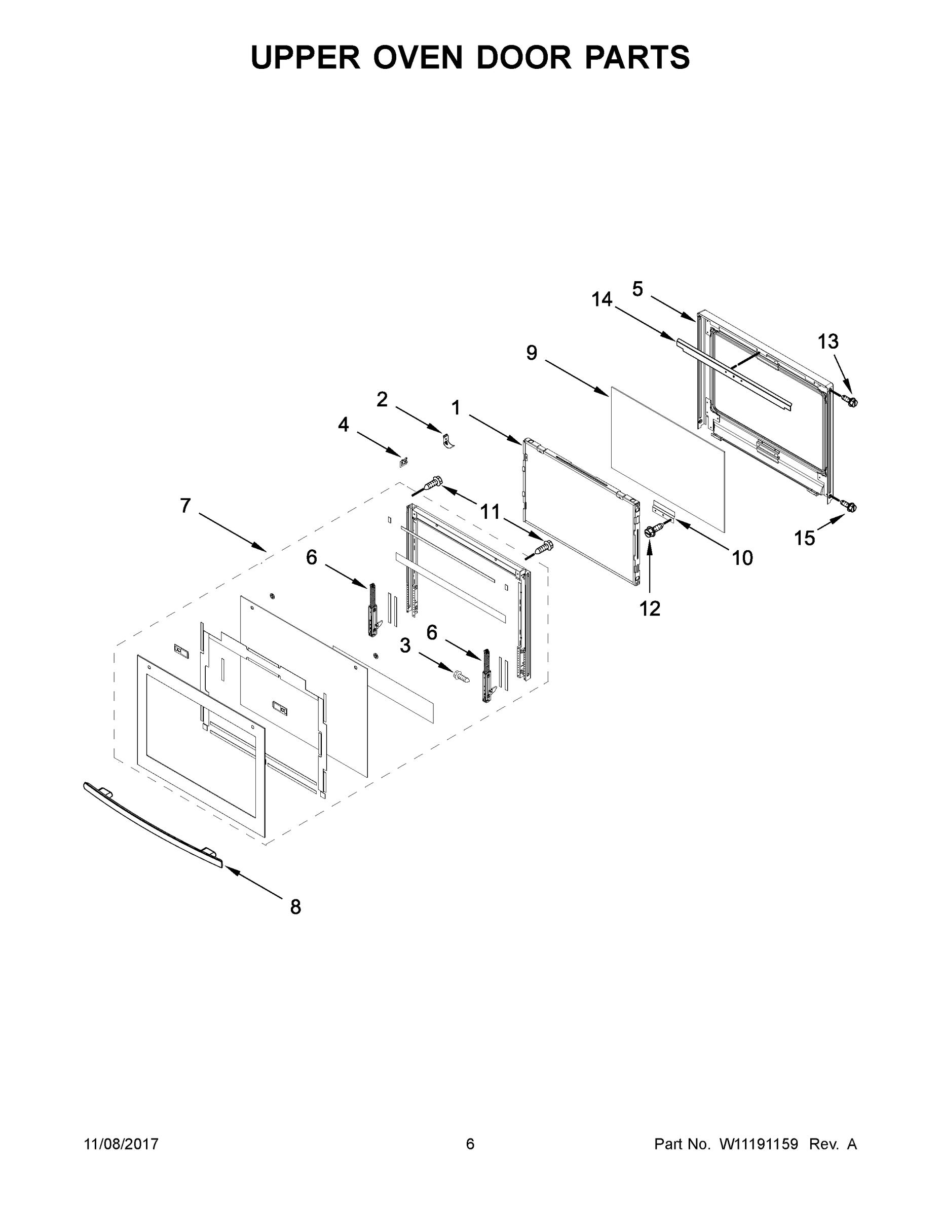 04 - UPPER OVEN DOOR PARTS