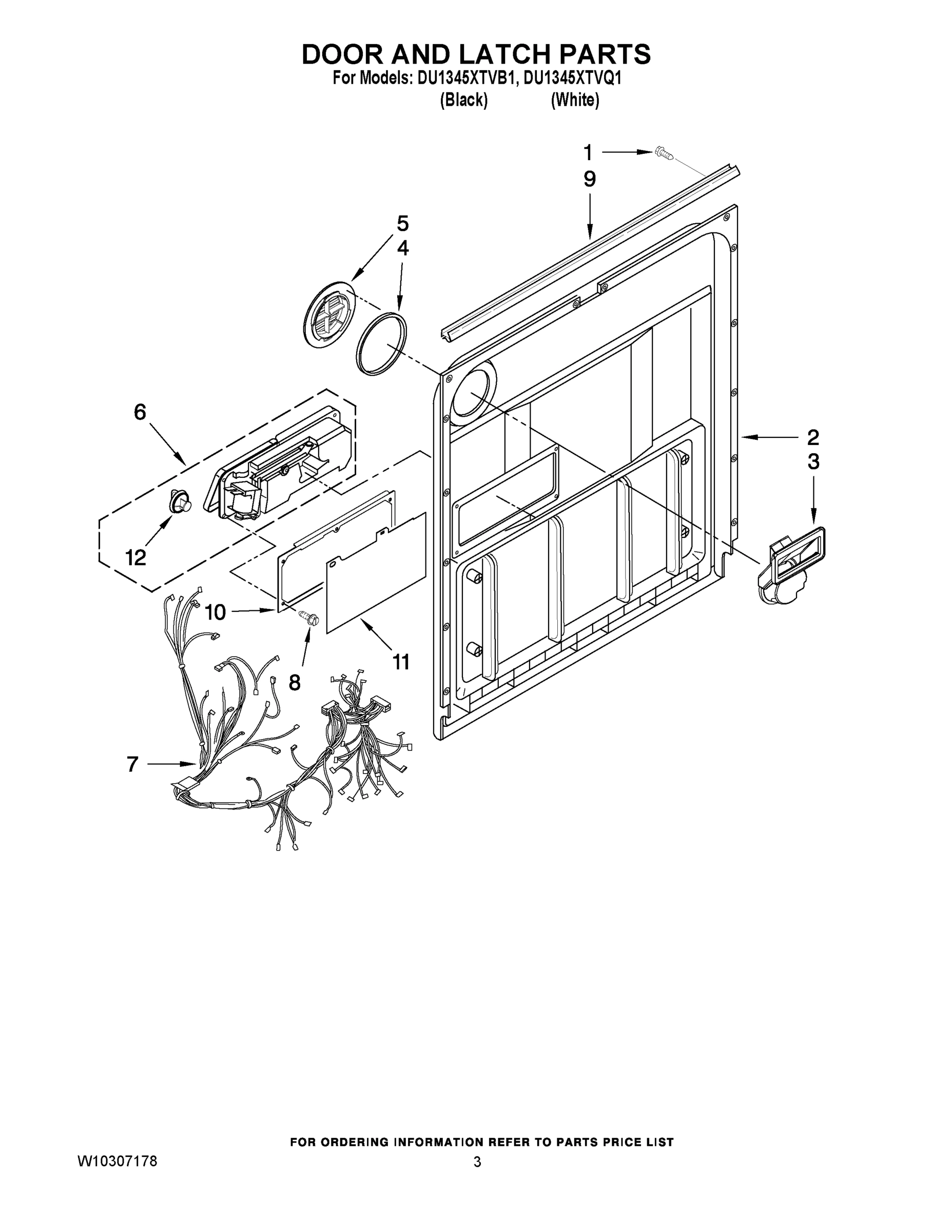 03 - DOOR AND LATCH PARTS