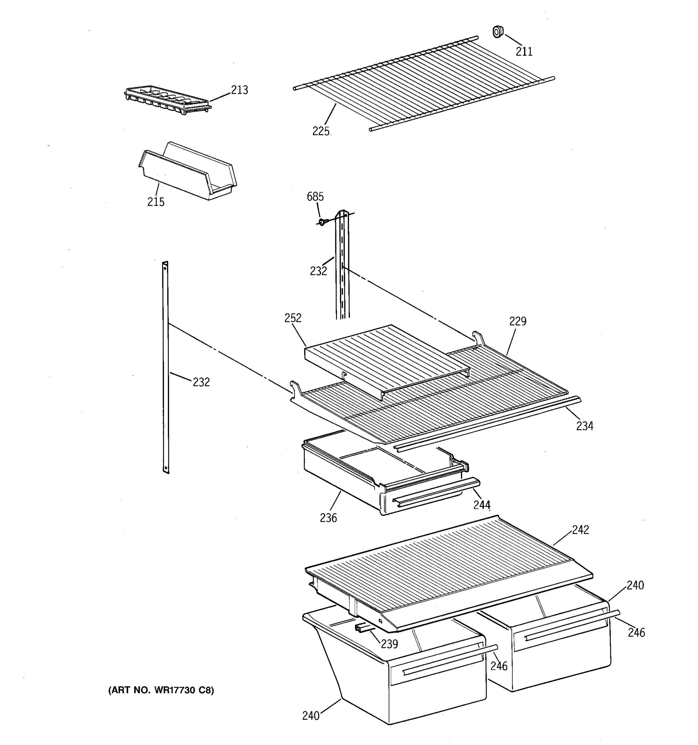 SHELF PARTS