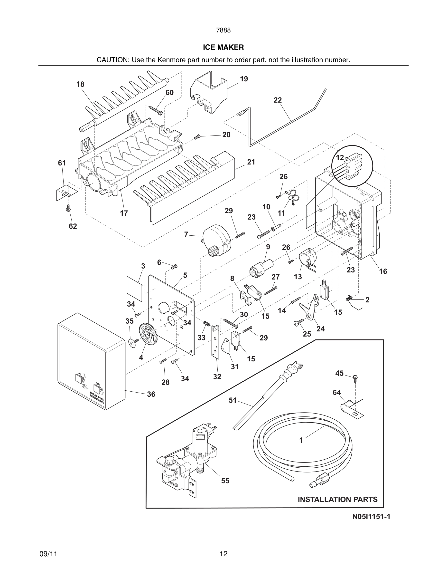 13 - ICE MAKER