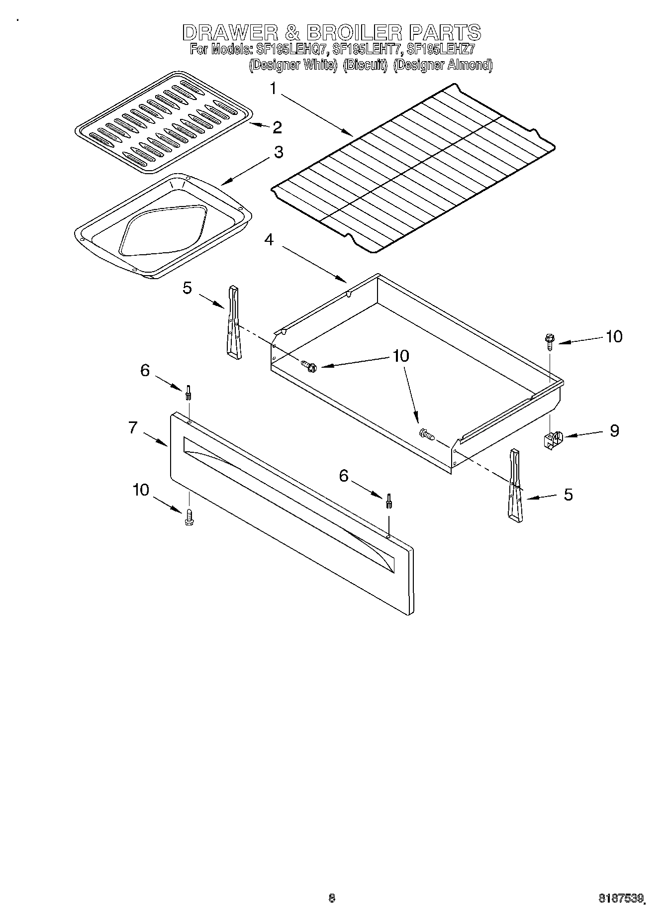 06 - DRAWER & BROILER, OPTIONAL