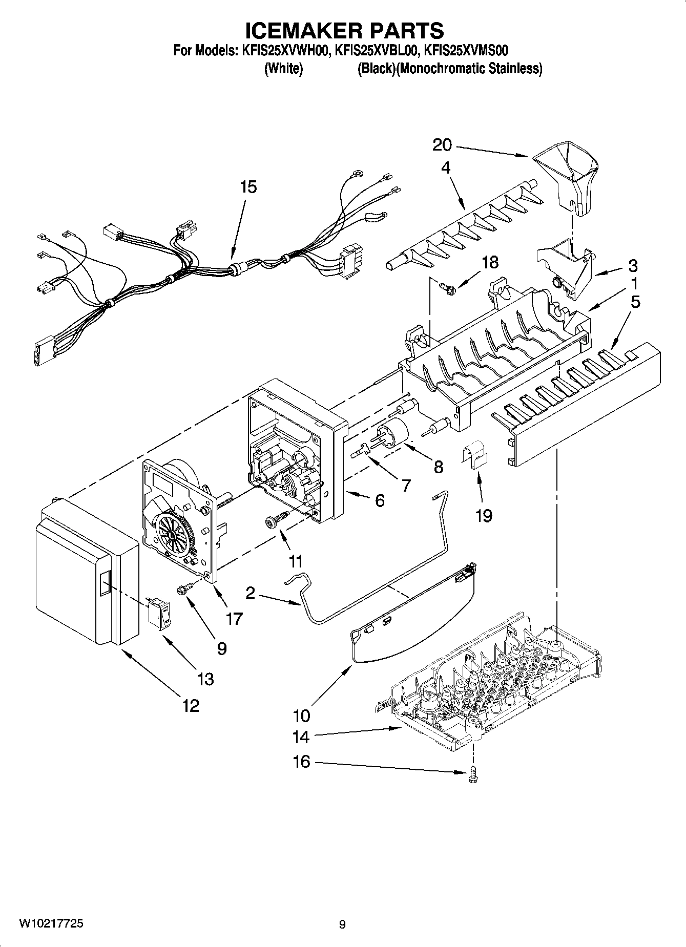 05 - ICEMAKER PARTS