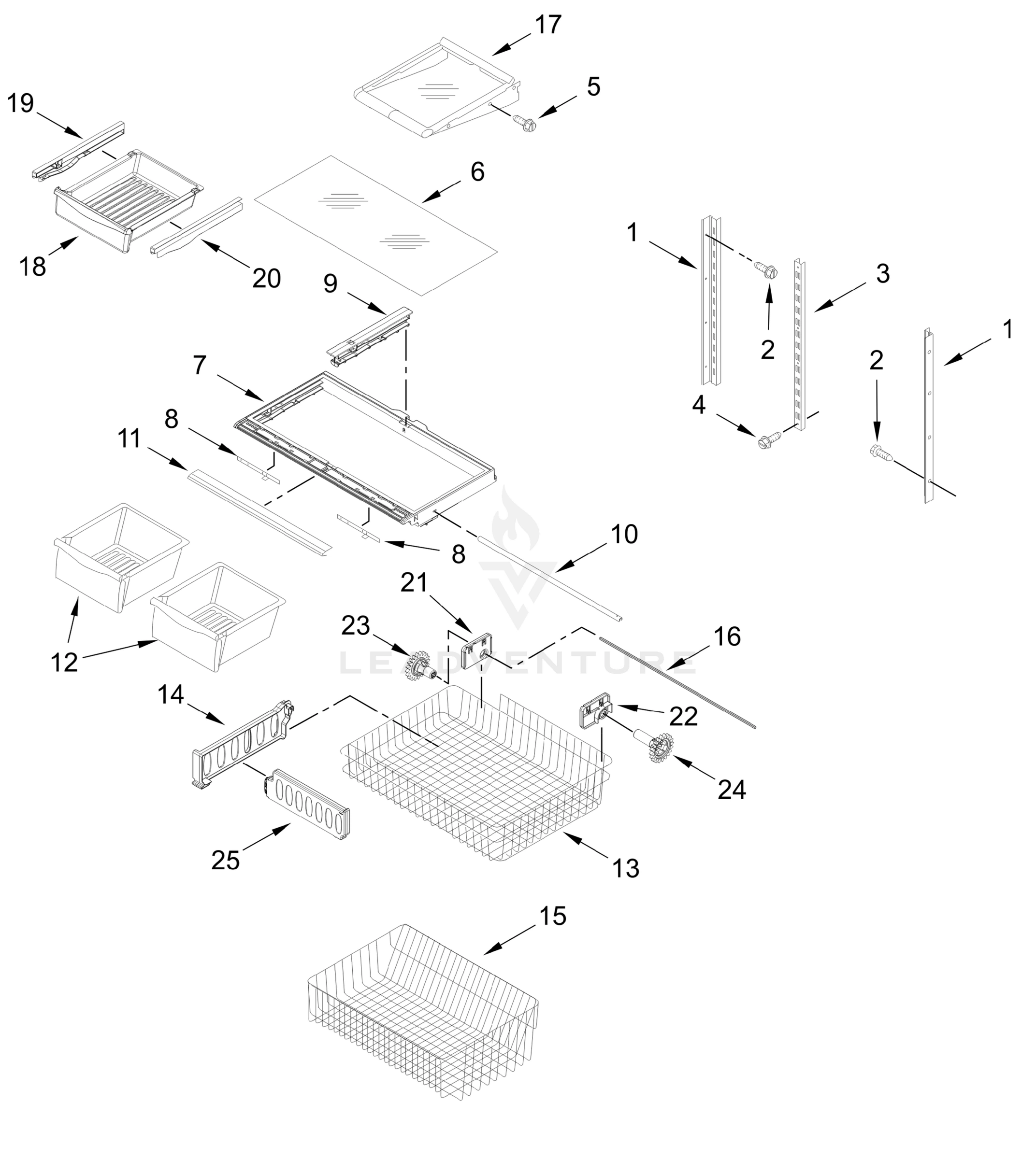 SHELF PARTS