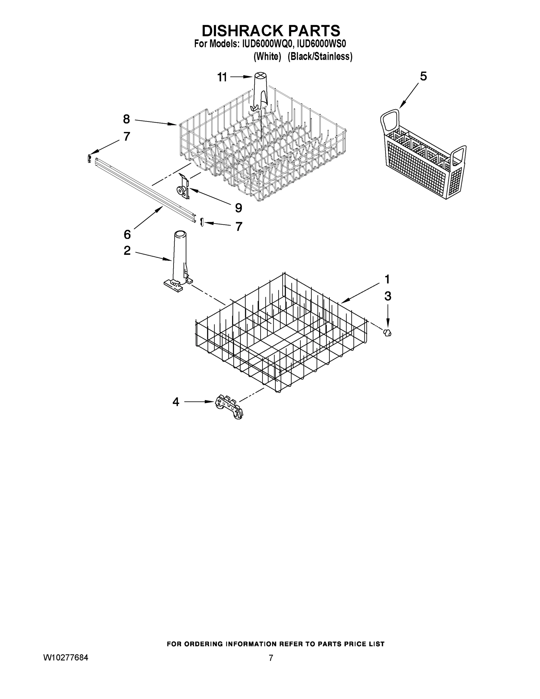 06 - DISHRACK PARTS