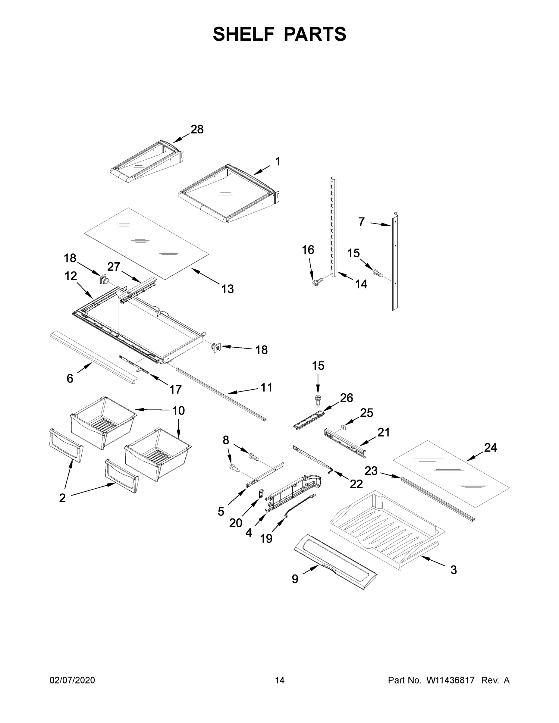 08 - SHELF PARTS