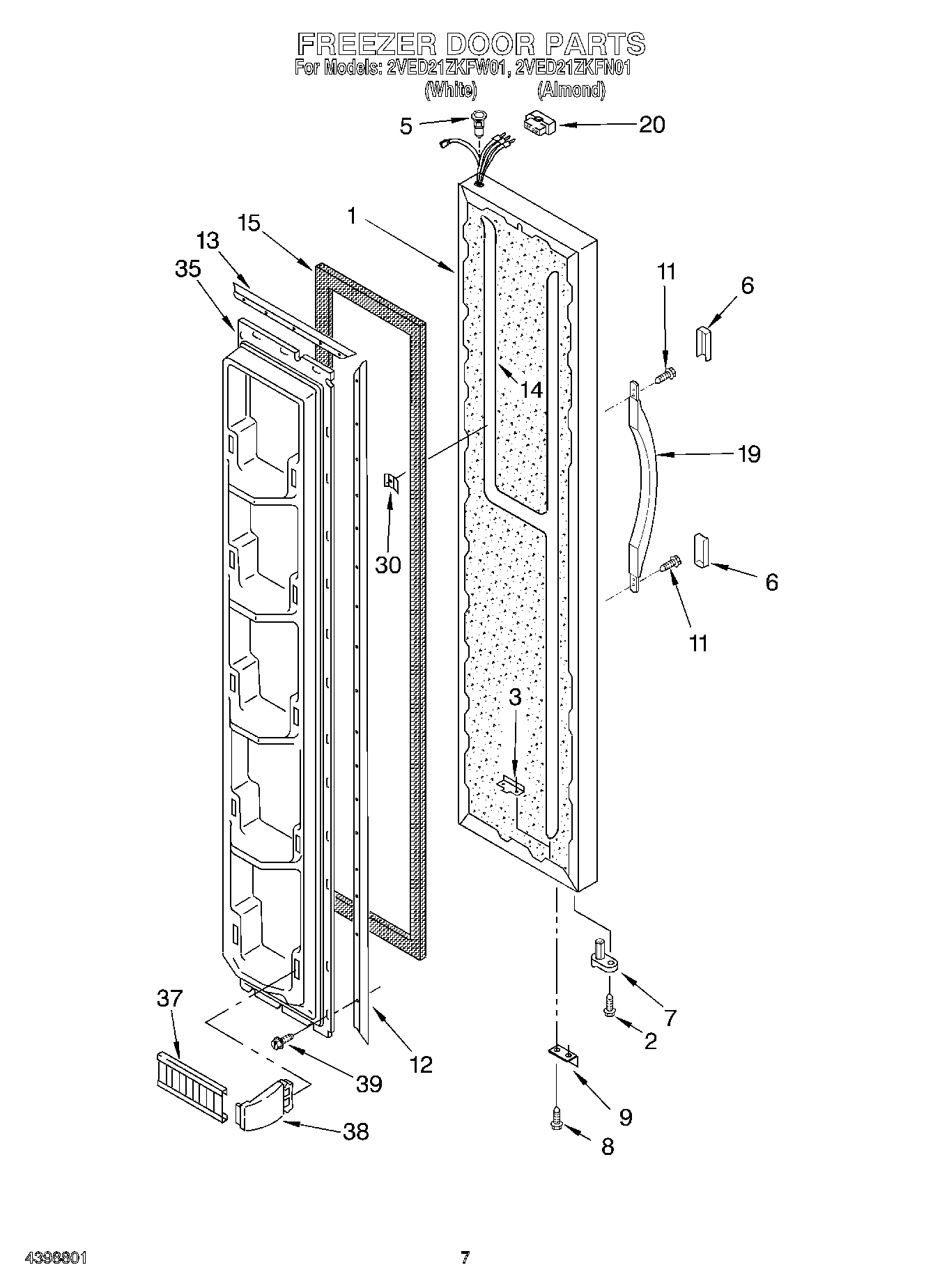 05 - FREEZER DOOR