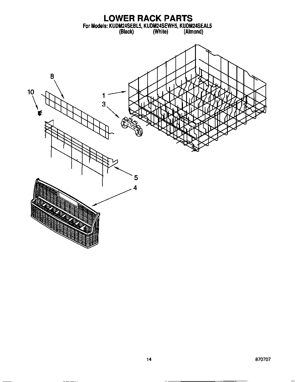 11 - LOWER RACK