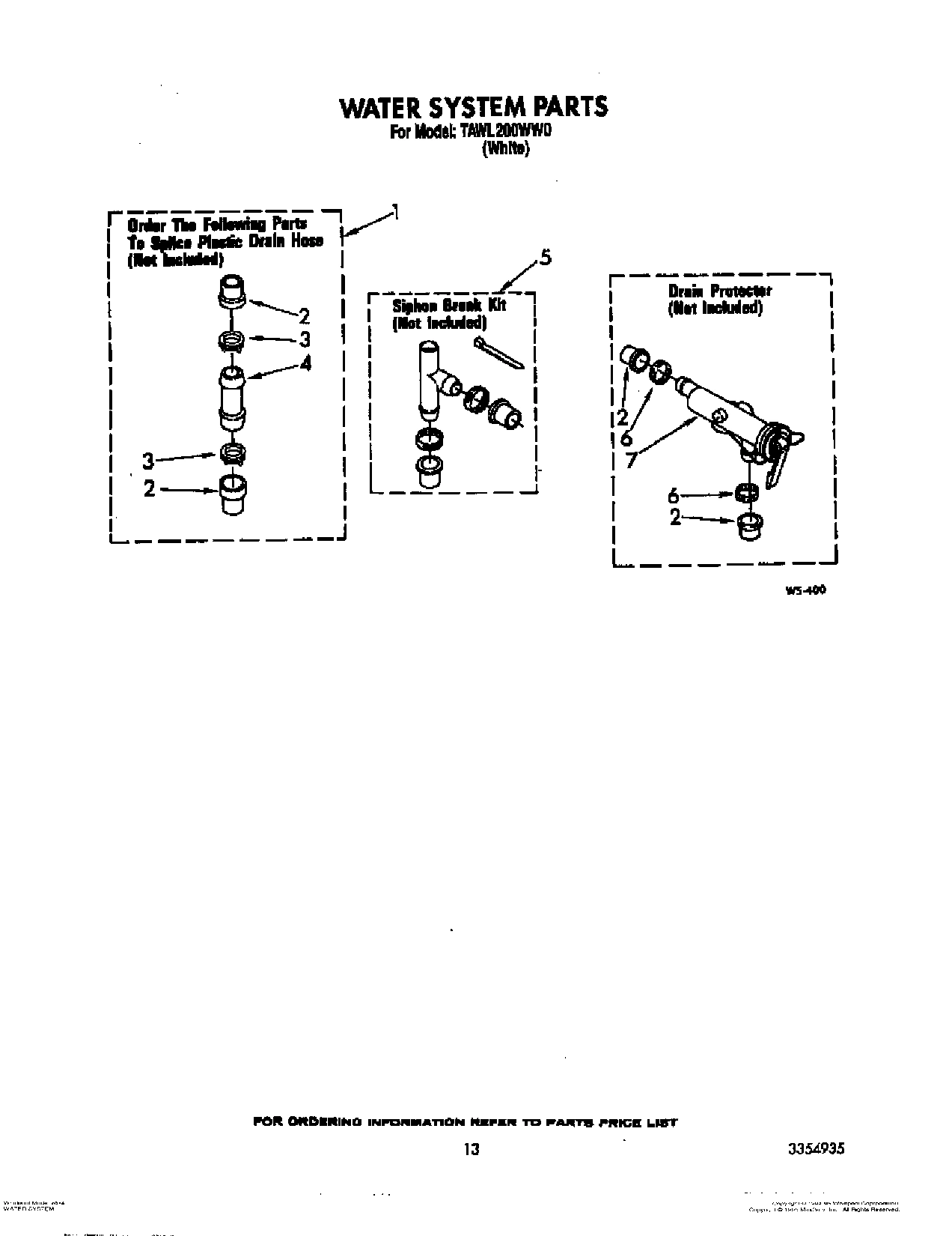 11 - WATER SYSTEM
