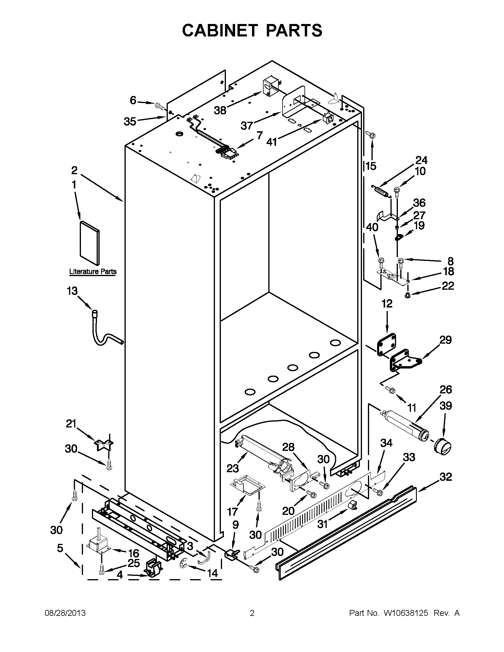 02 - CABINET PARTS