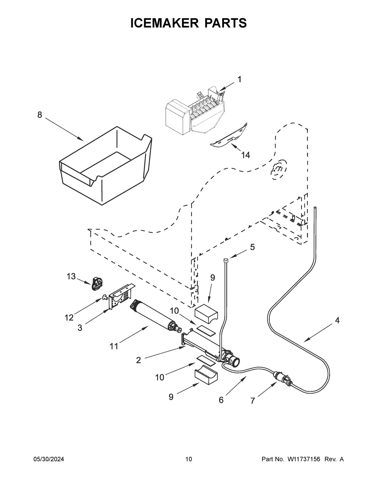 06 - ICEMAKER PARTS