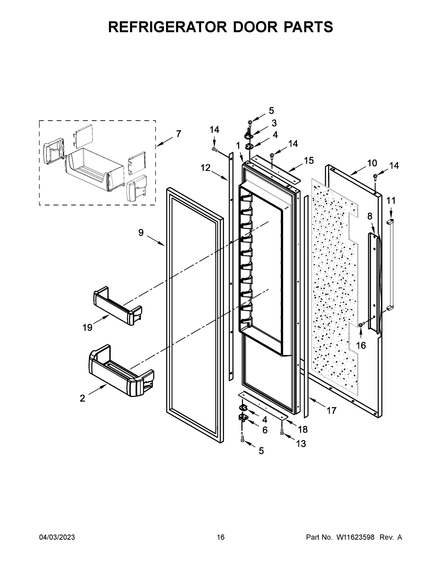 09 - REFRIGERATOR DOOR PARTS