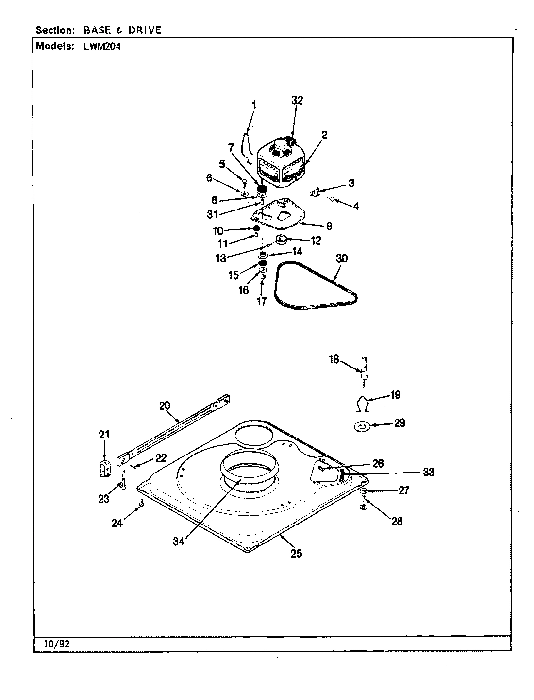 04 - BASE & DRIVE (REV. G-L)