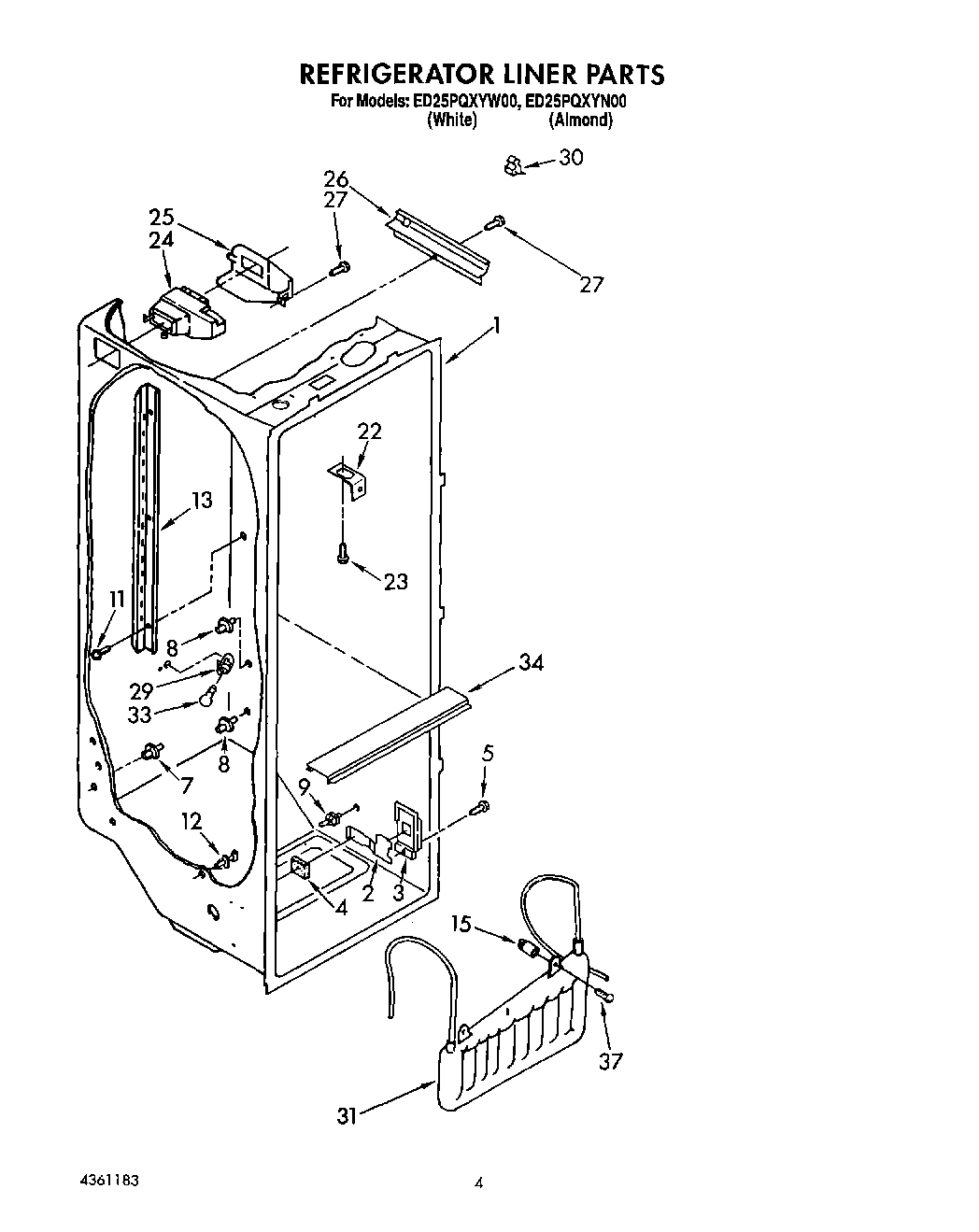 03 - REFRIGERATOR LINER