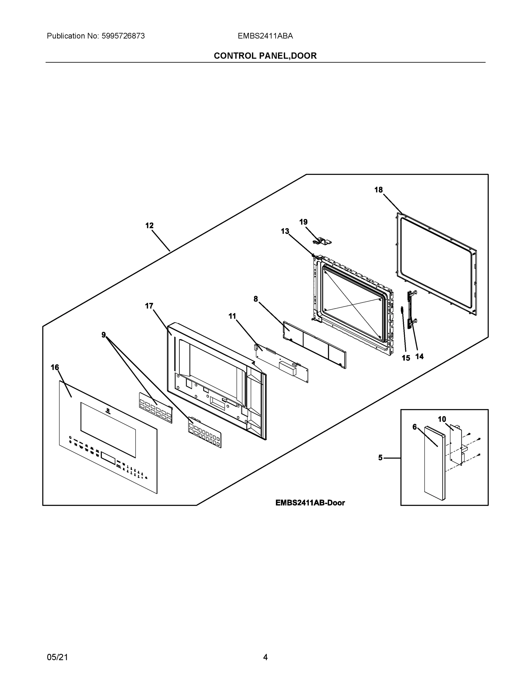 03 - CONTROL PANEL,DOOR