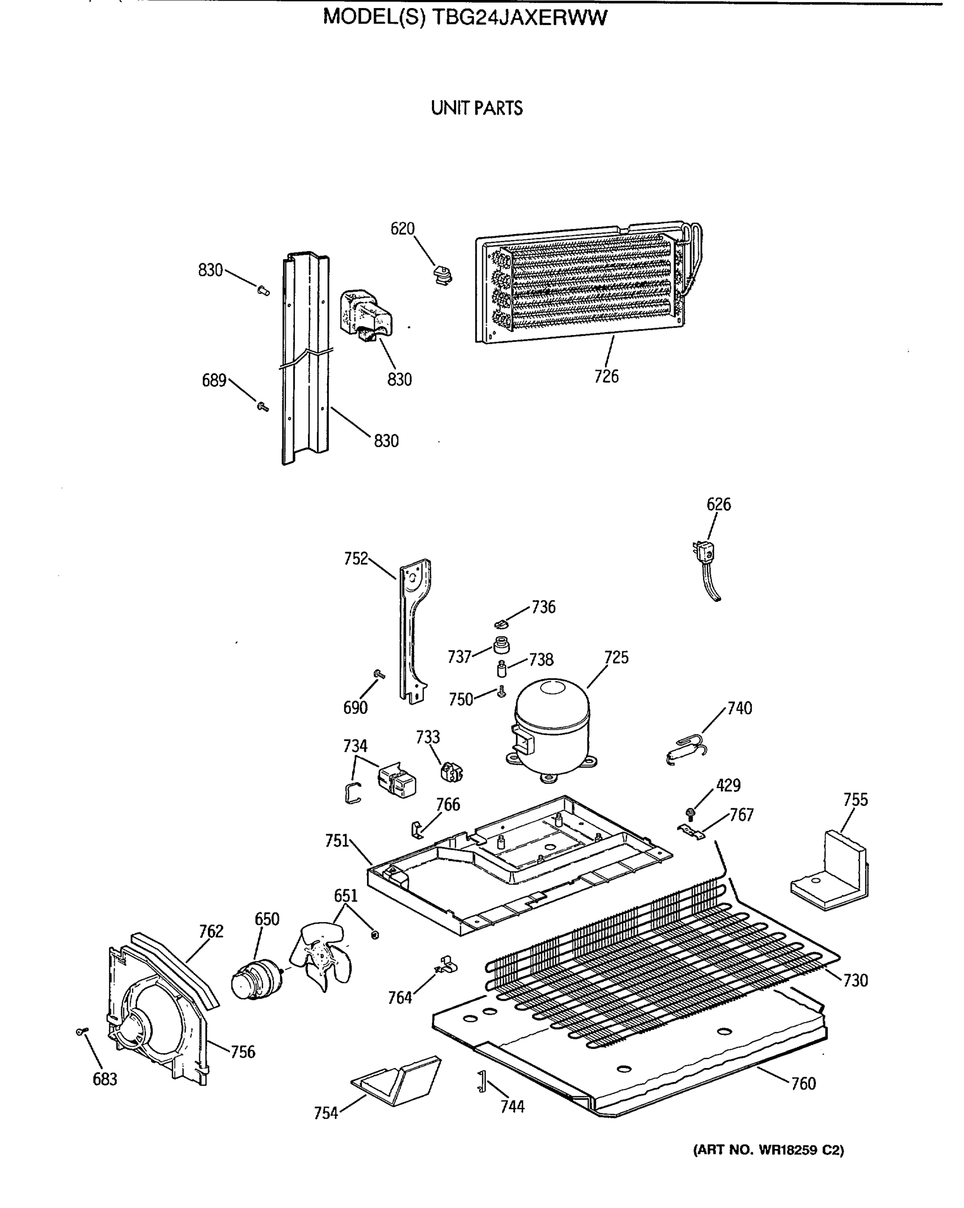 UNIT PARTS