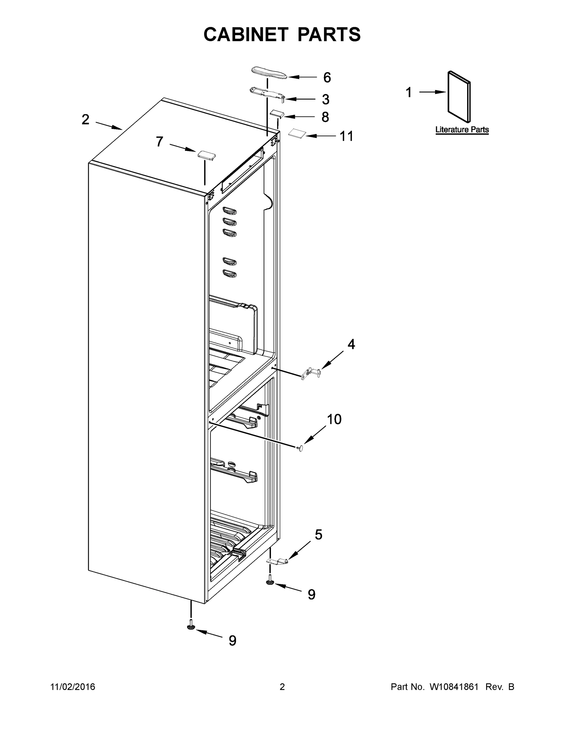 02 - CABINET PARTS