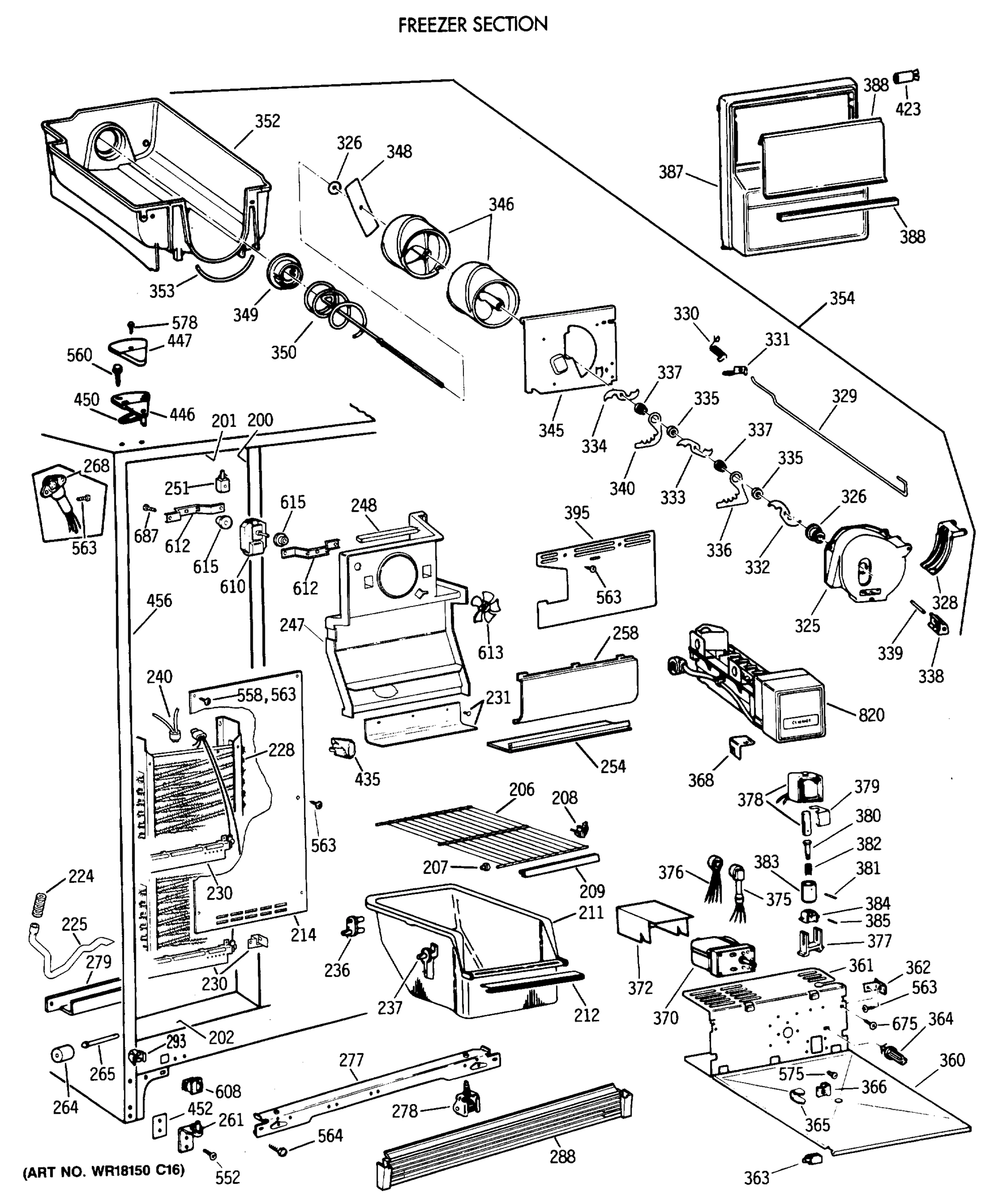 FREEZER SECTION