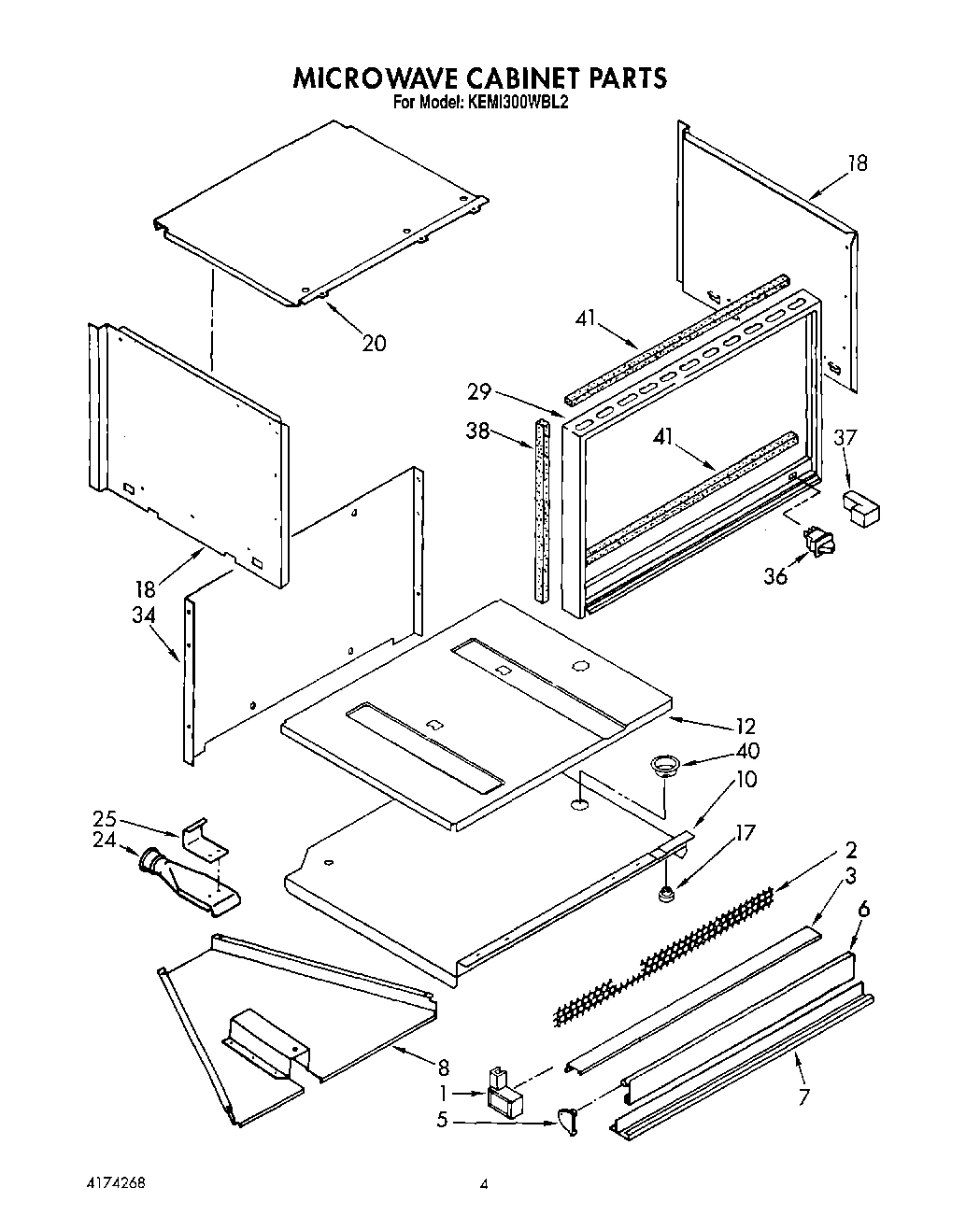 02 - MICROWAVE CABINET