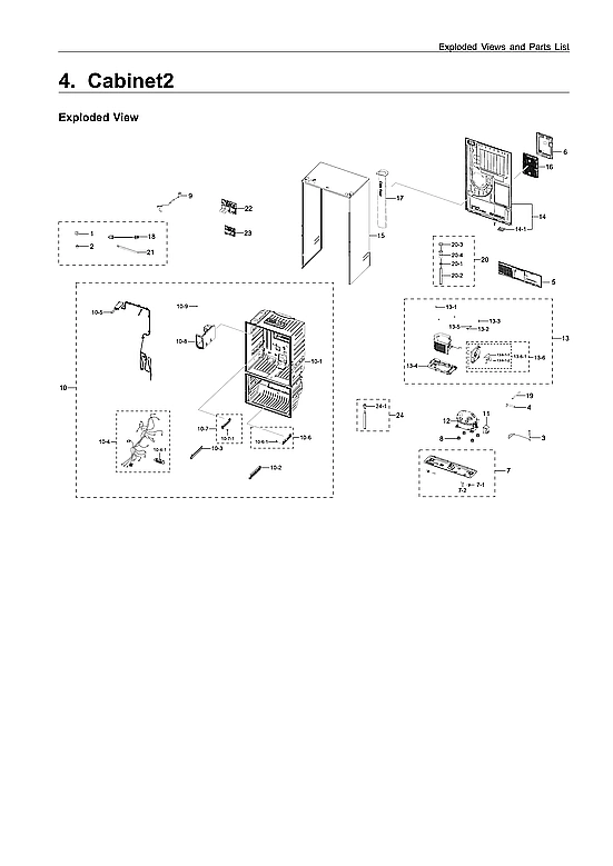 CABINET 2 PARTS