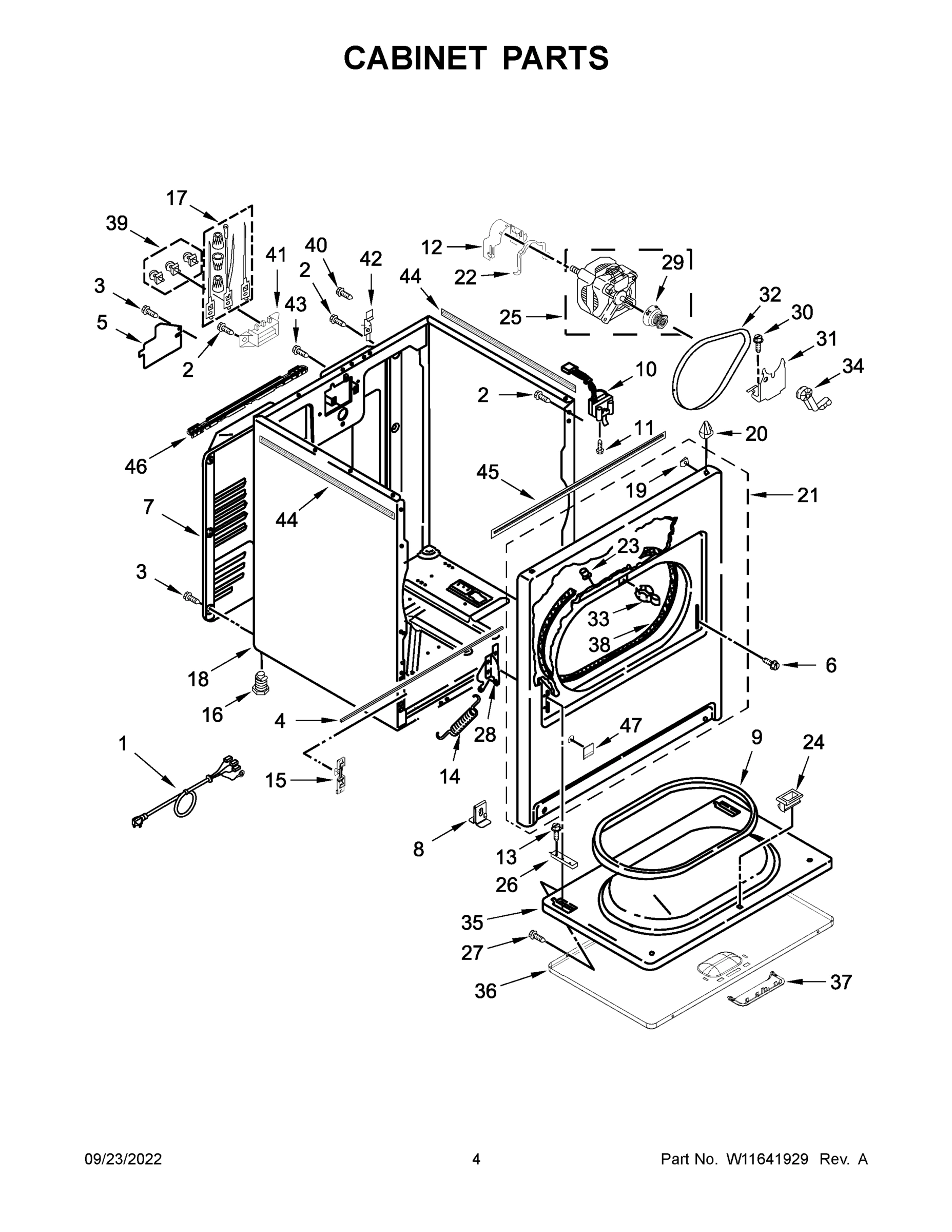 03 - CABINET PARTS