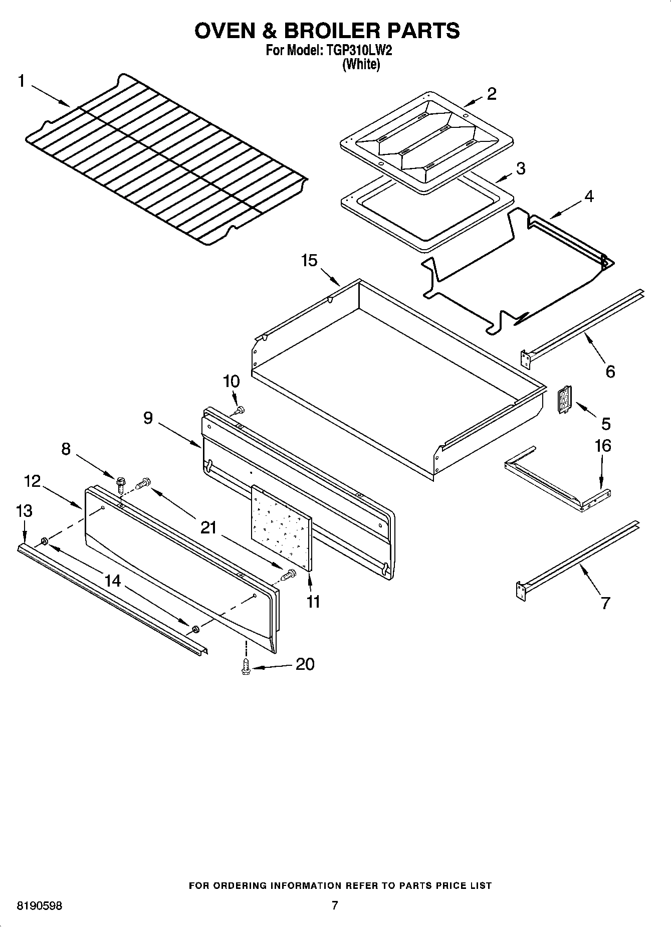 05 - OVEN & BROILER PARTS