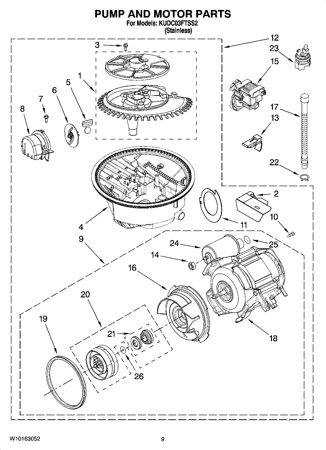 08 - PUMP AND MOTOR PARTS