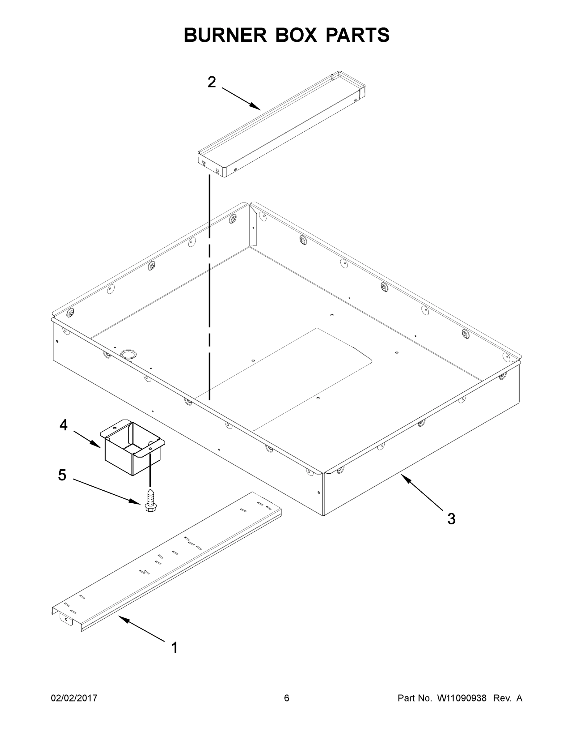 04 - BURNER BOX PARTS