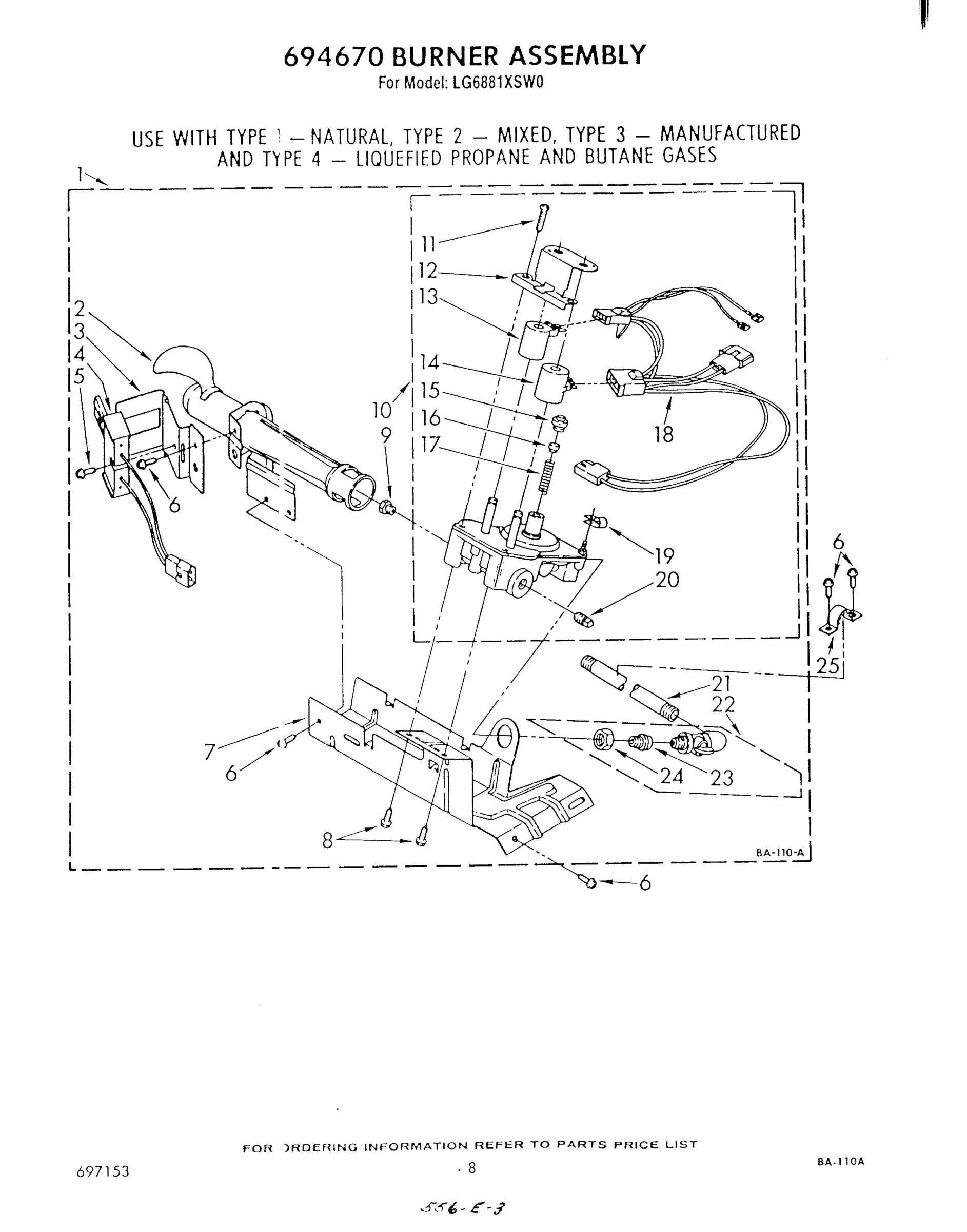 05 - 694670 BURNER