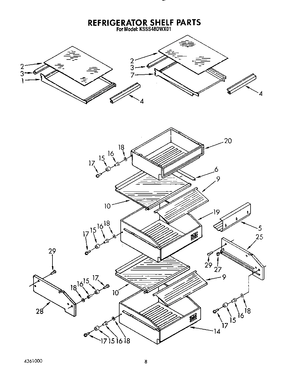 07 - REFRIGERATOR SHELF