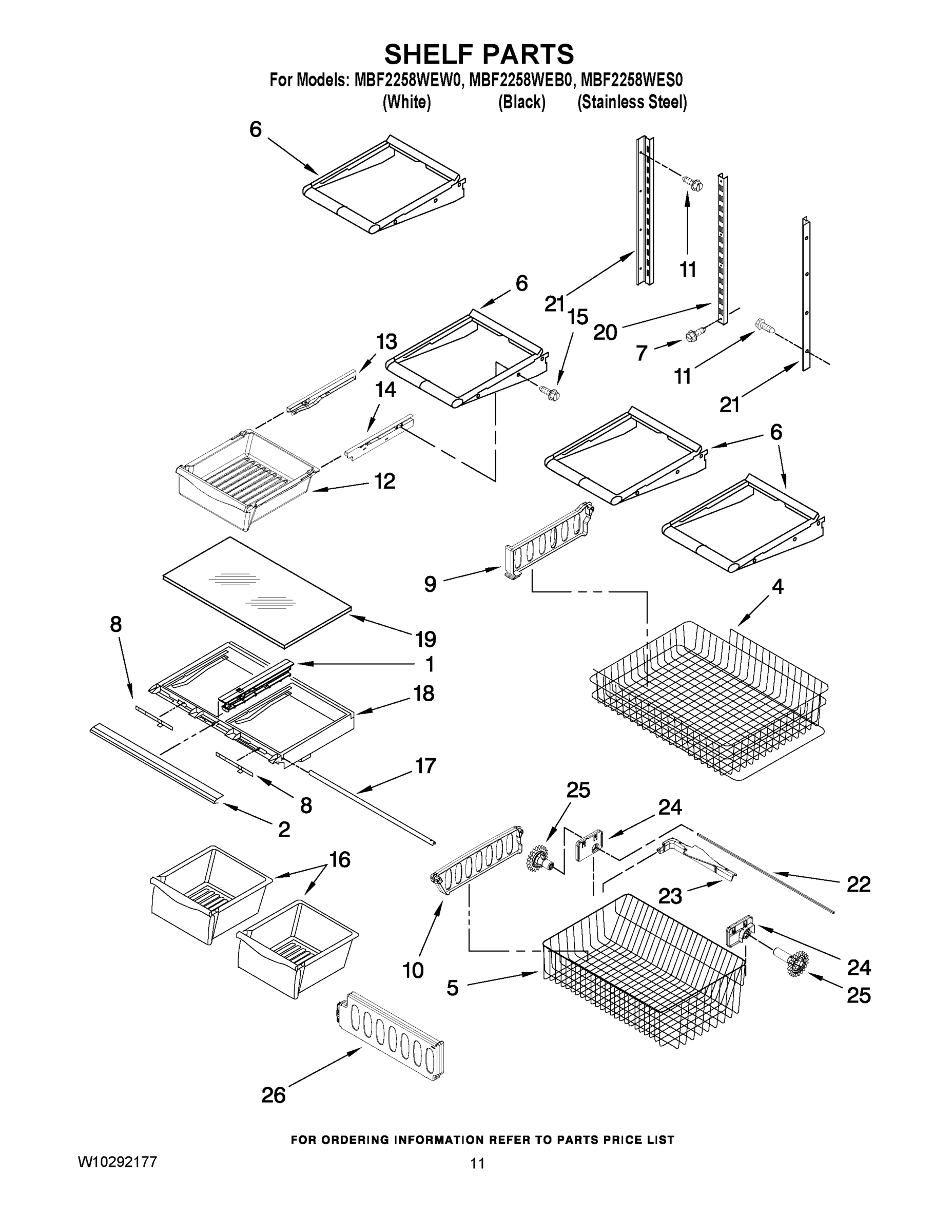 07 - SHELF PARTS