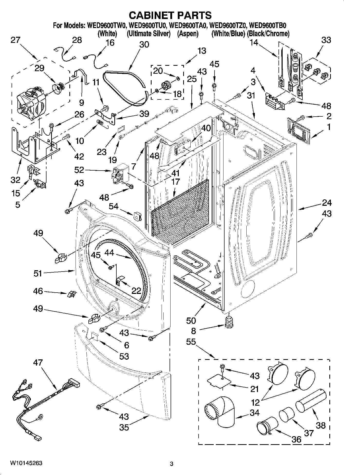 02 - CABINET PARTS