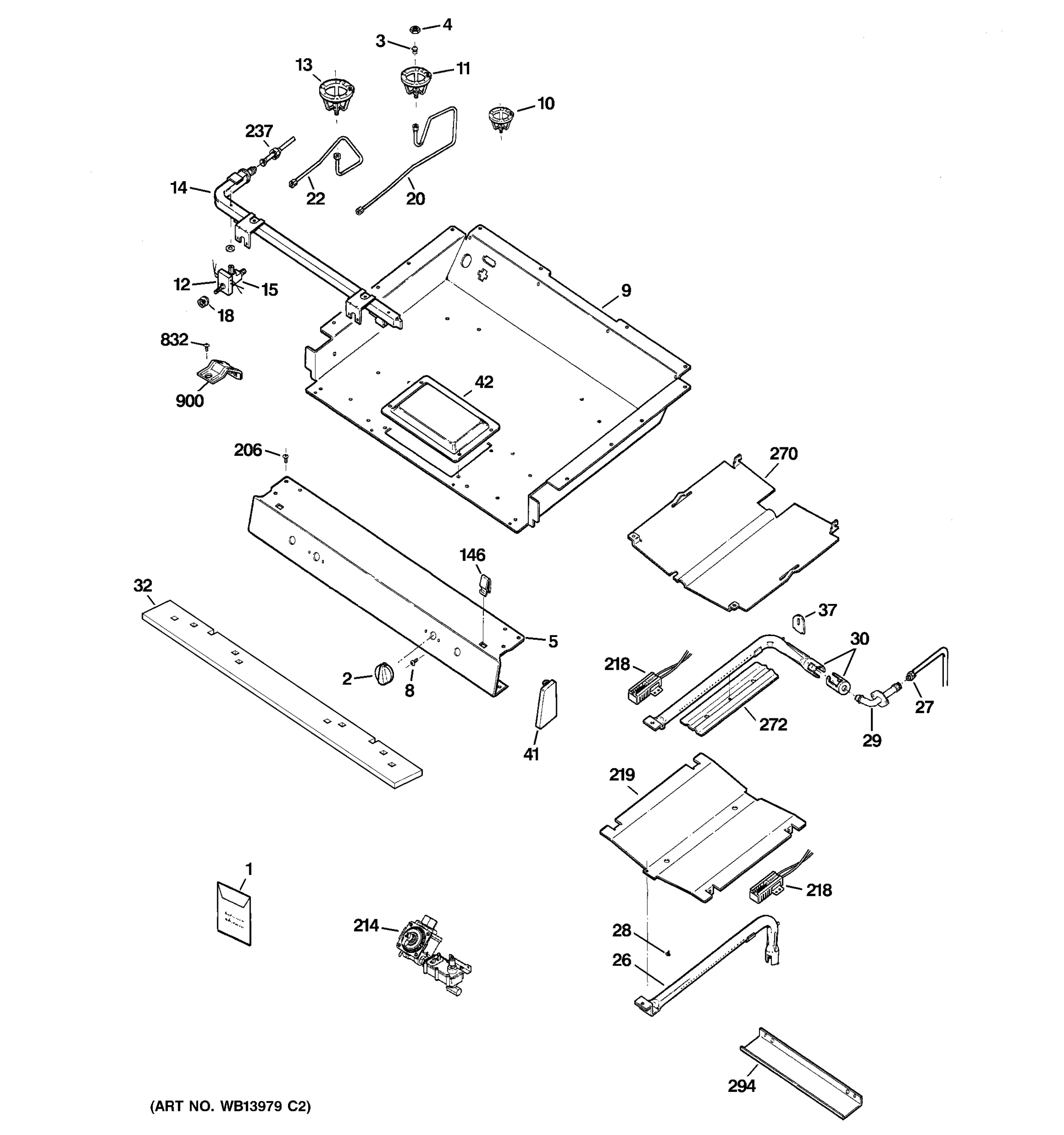 GAS & BURNER PARTS