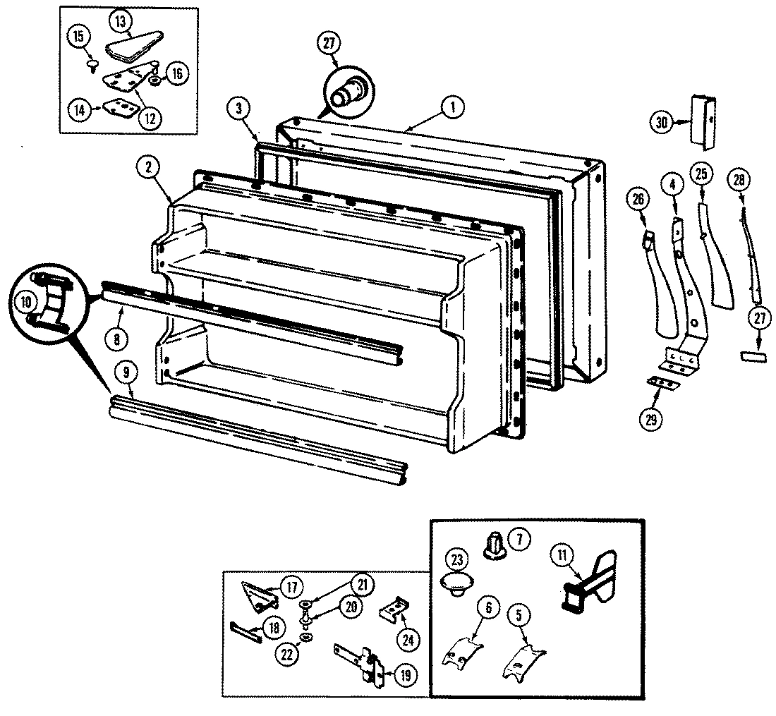 03 - FREEZER DOOR