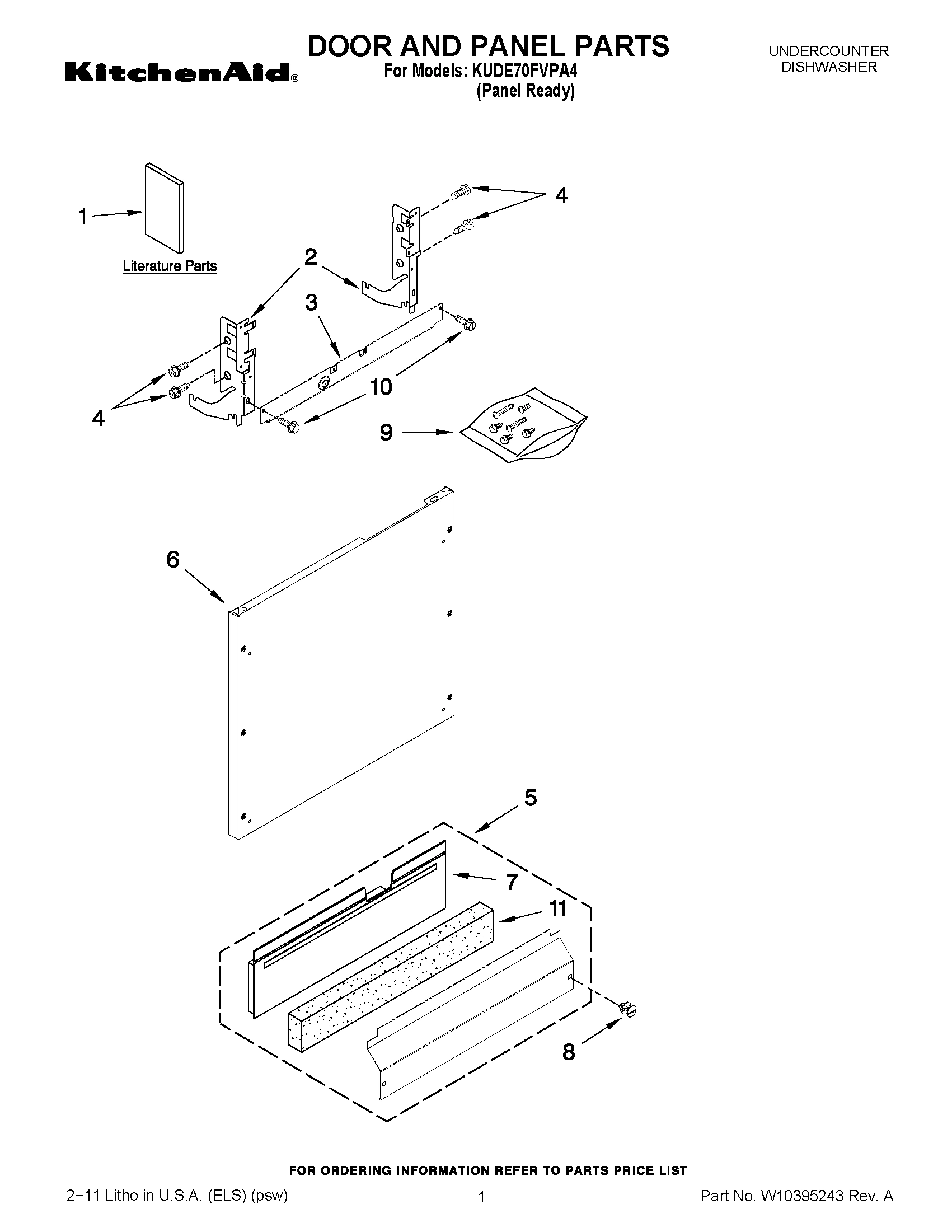 01 - DOOR AND PANEL PARTS