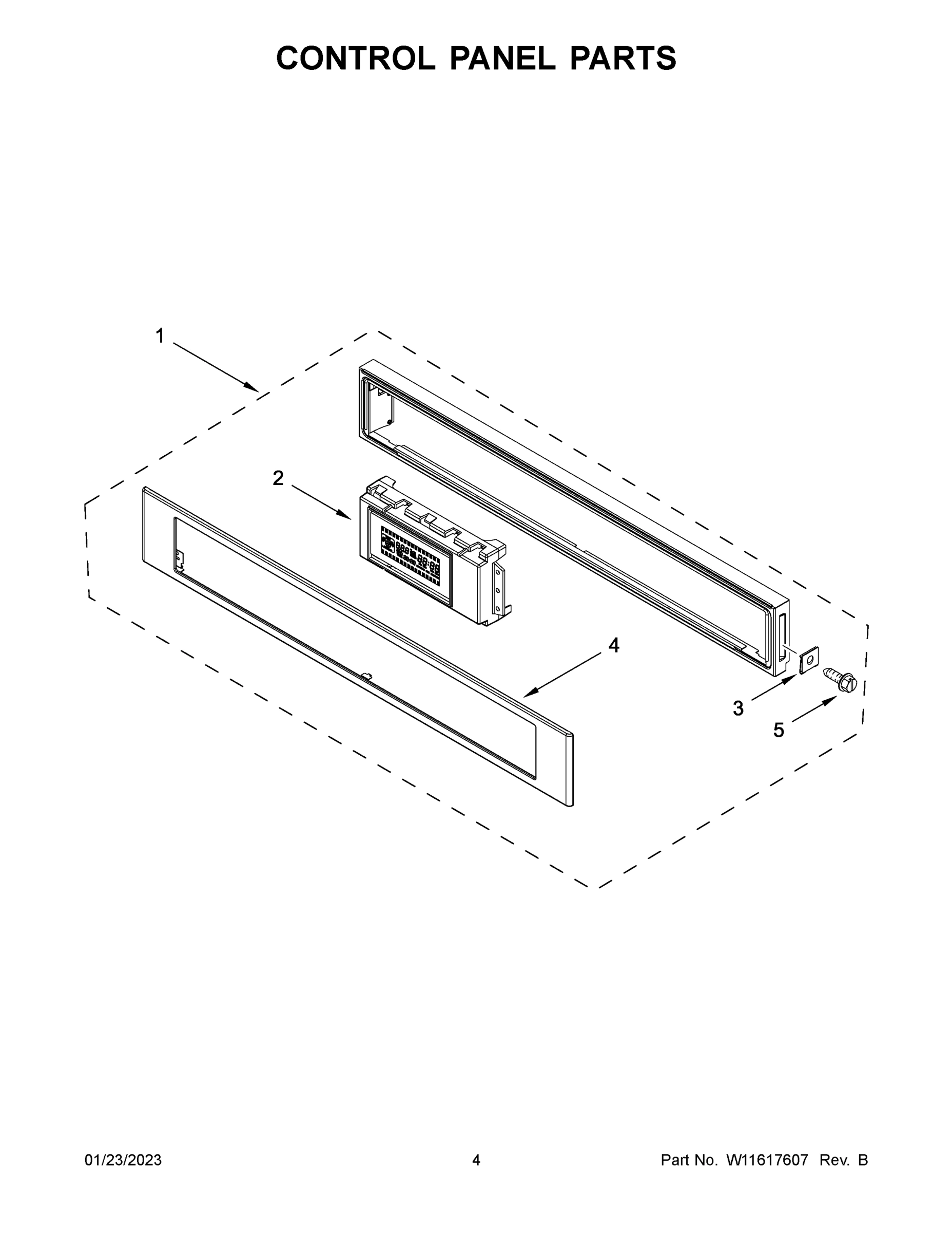 03 - CONTROL PANEL PARTS