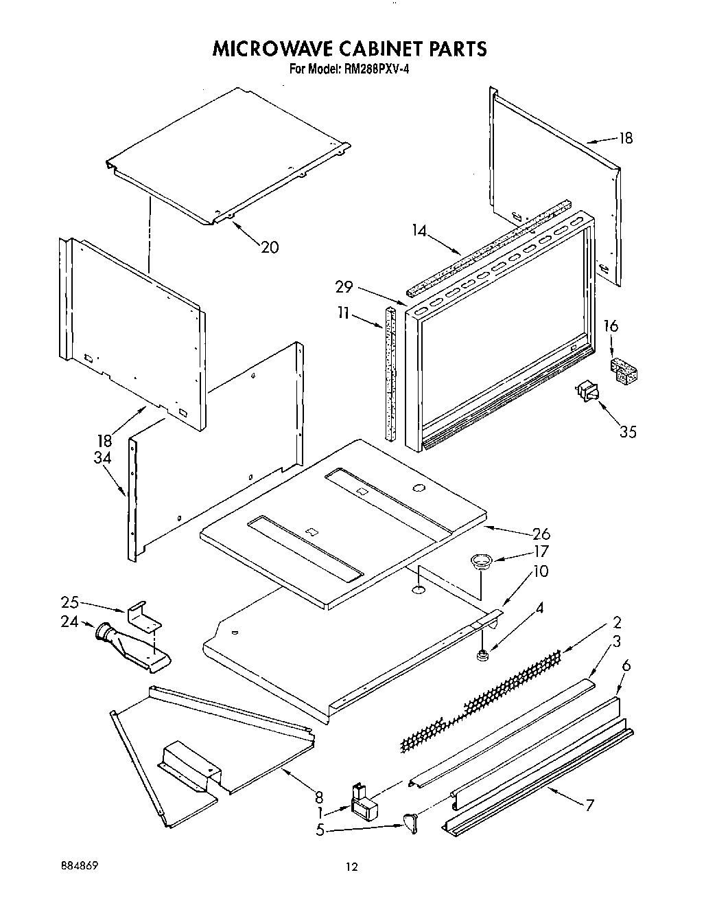 08 - MICROWAVE CABINET