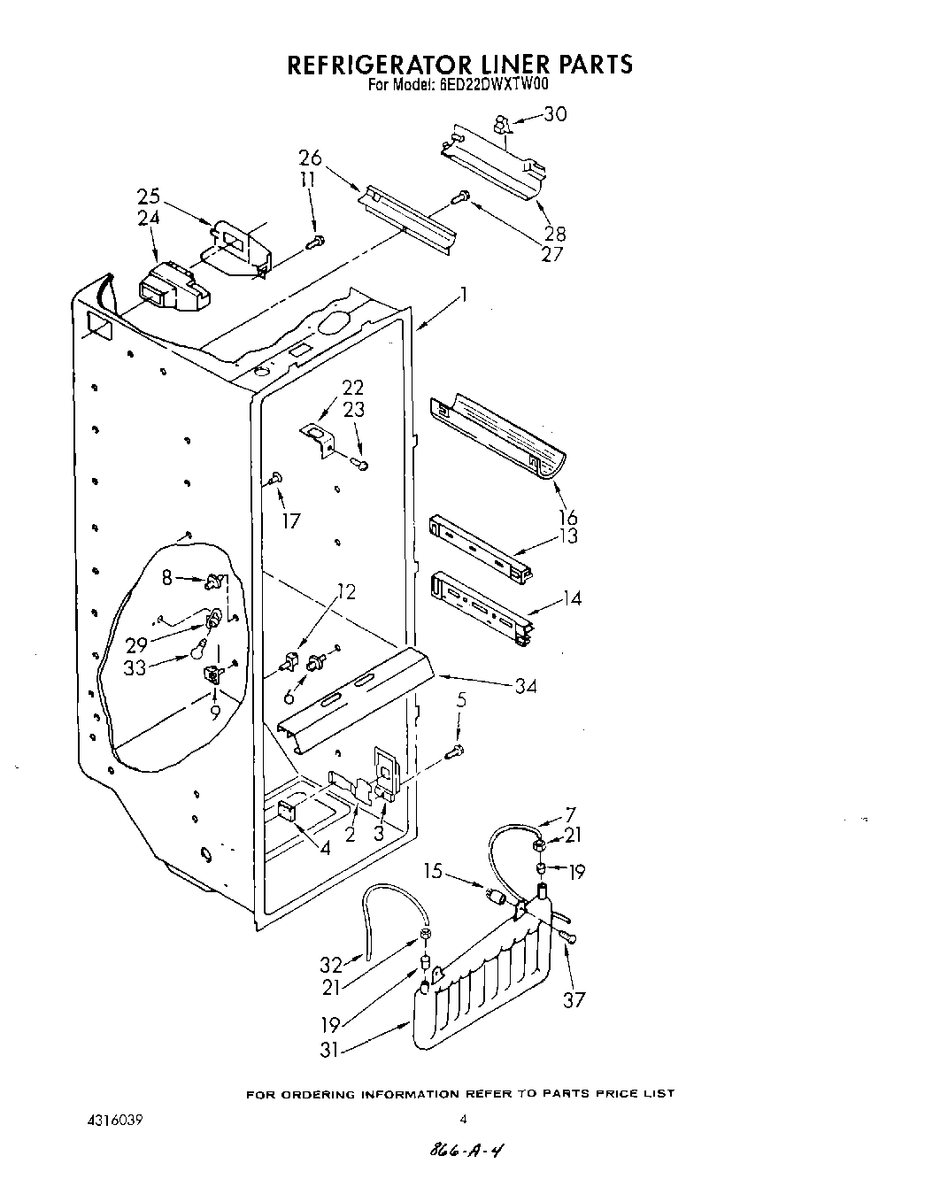 03 - REFRIGERATOR LINER