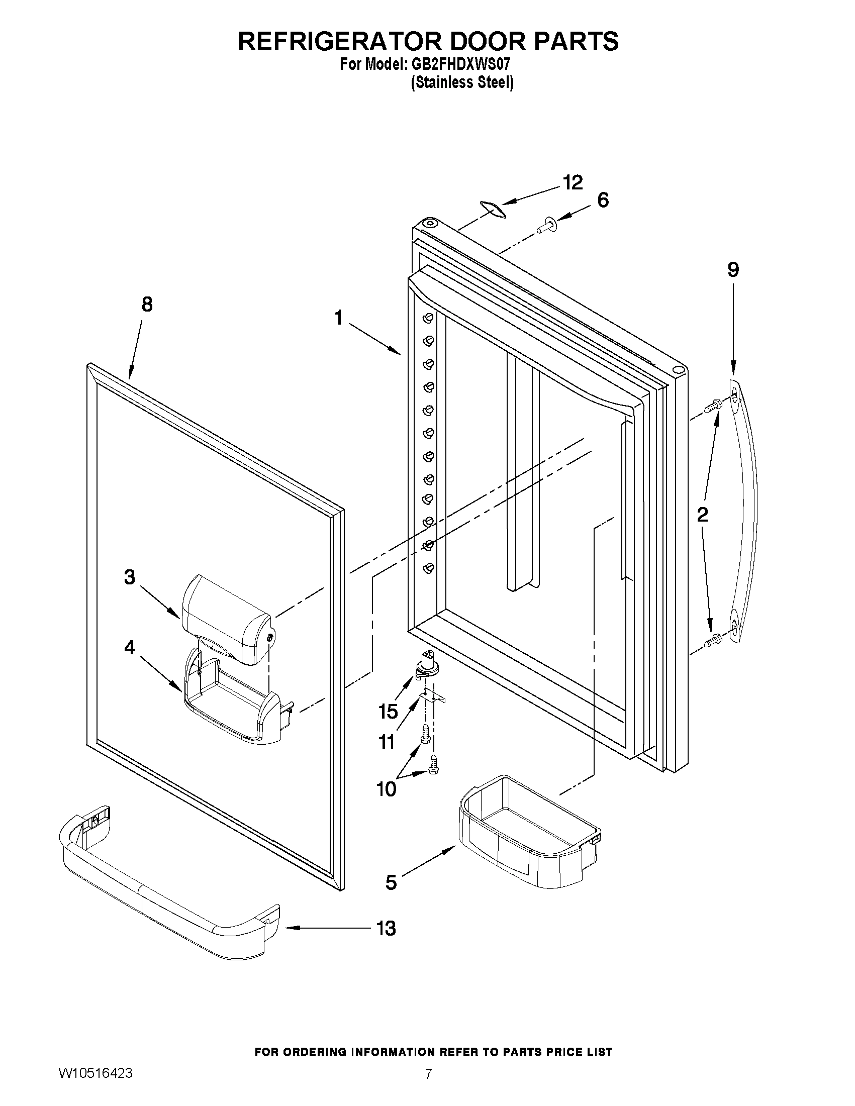 05 - REFRIGERATOR DOOR PARTS