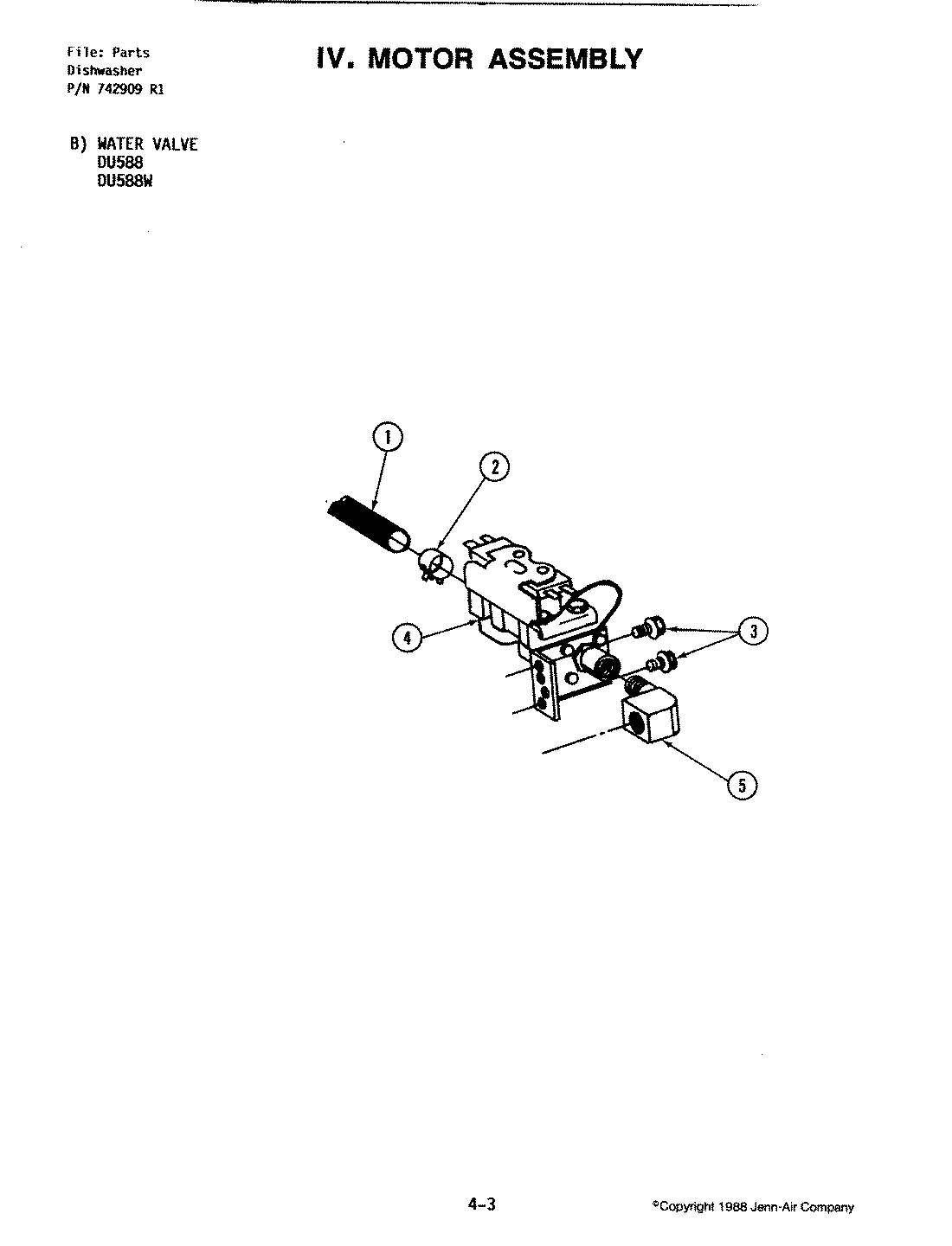 12 - WATER VALVE