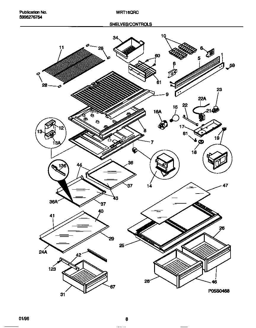 04 - SHELVES/CONTROLS
