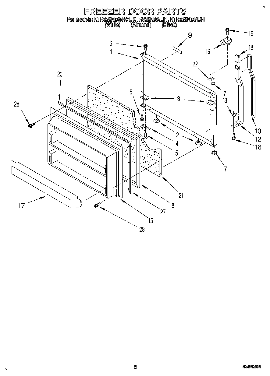 05 - FREEZER DOOR