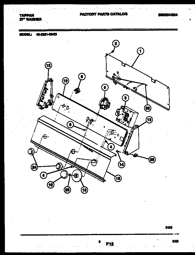 05 - CONSOLE AND CONTROL PARTS