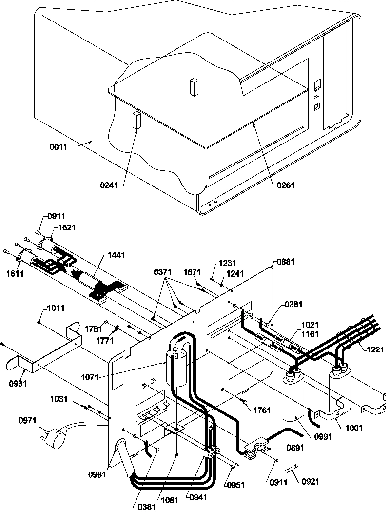 04 - SHELF/REAR ACCESS PANEL