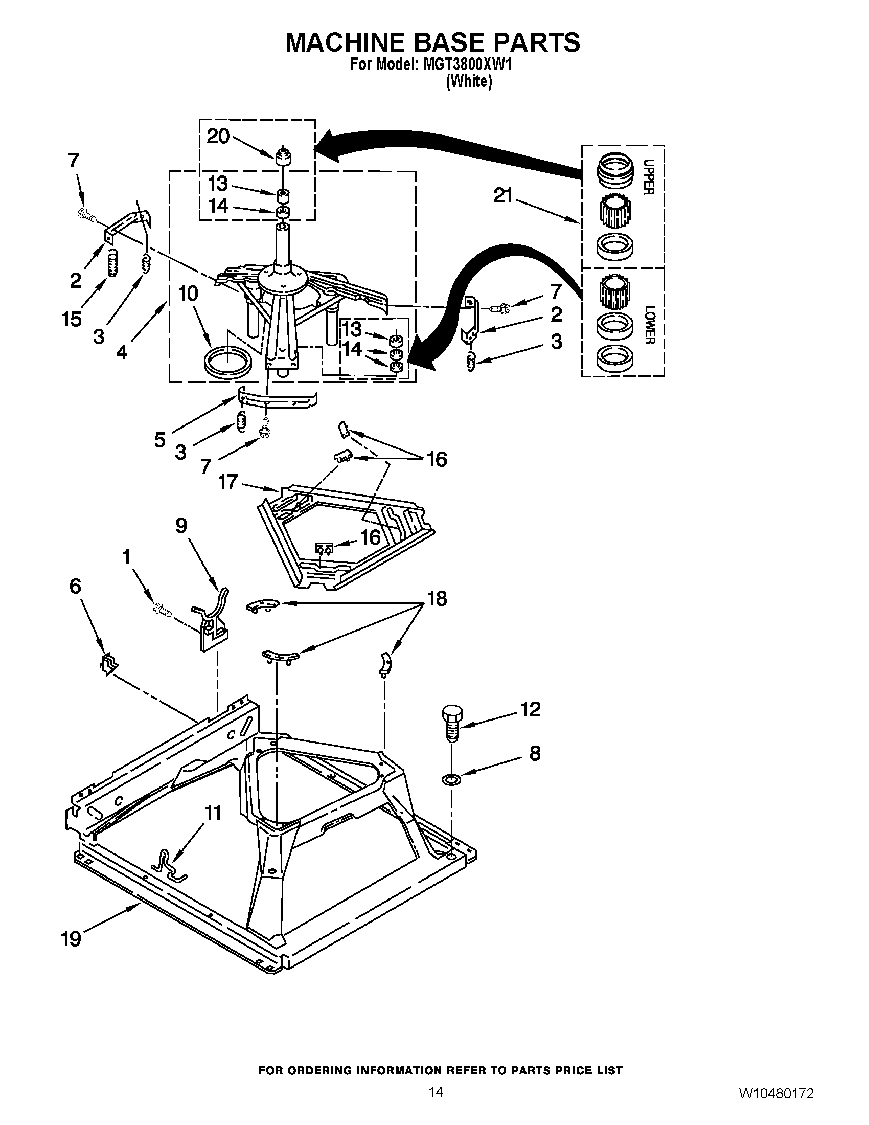09 - MACHINE BASE PARTS