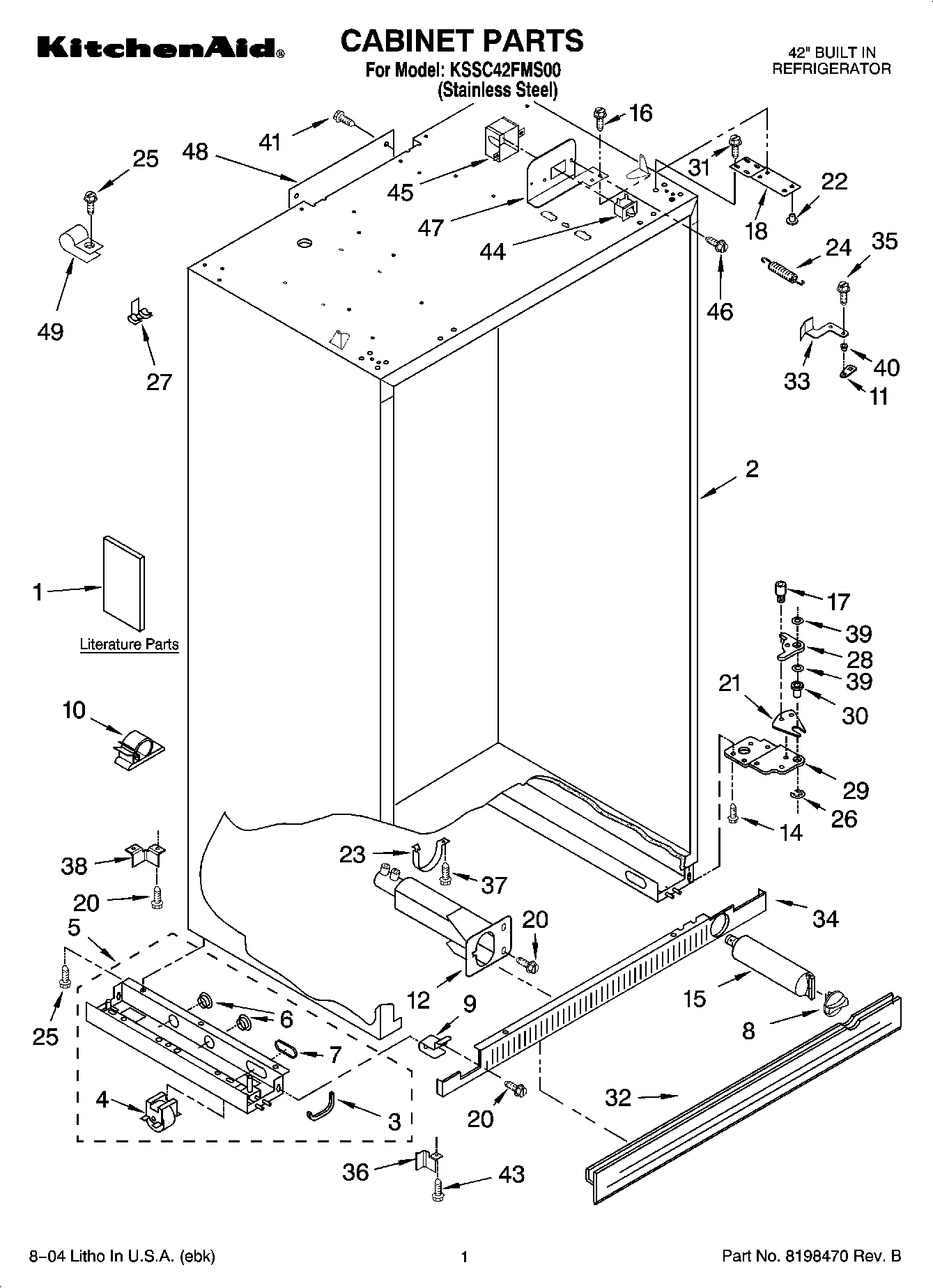 01 - CABINET PARTS