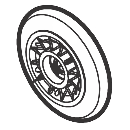 807787702 Frigidaire Roller