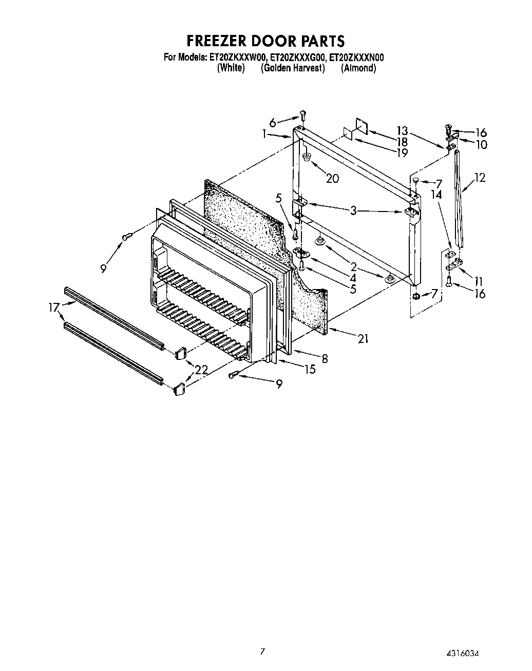 05 - FREEZER DOOR
